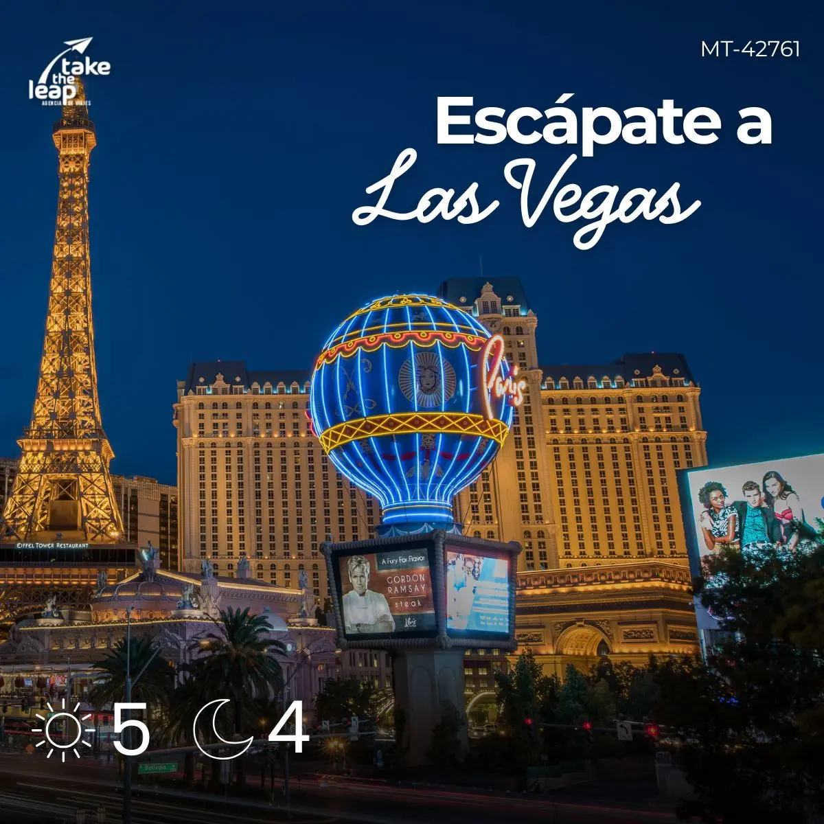 Escápate a Las Vegas